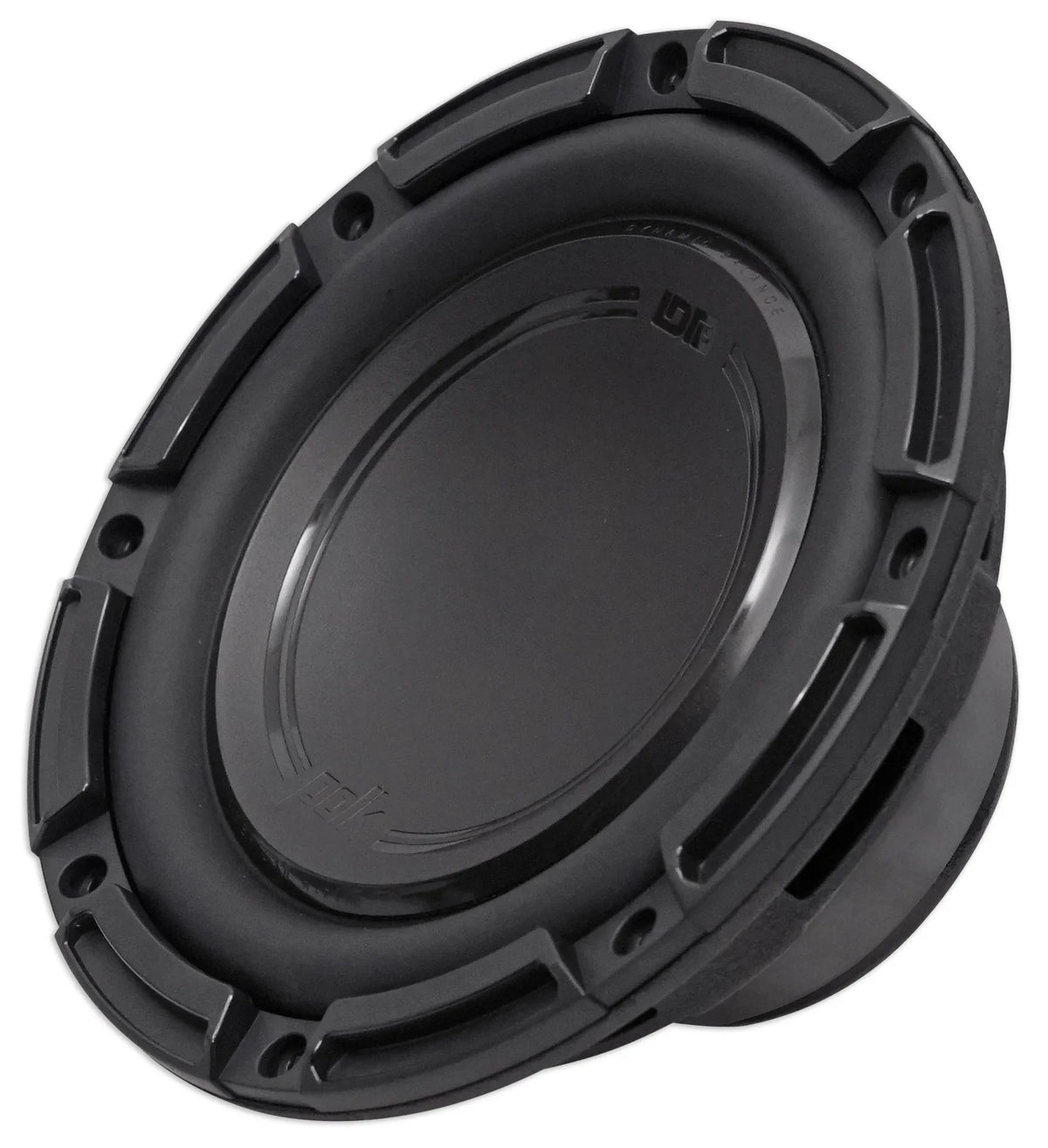 (2) Polk Audio DB842DVC 8” 1500 Watt Dual 4-Ohm Car Audio Subwoofer Sub+Rockmat