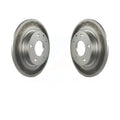 Rear Coated Disc Brake Rotors Pair For Mazda 3 CX-3 CX-30 Sport KG-100663