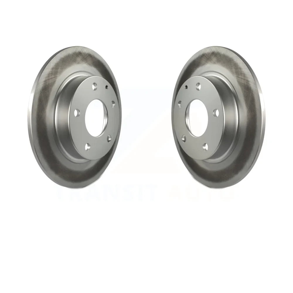 Rear Coated Disc Brake Rotors Pair For Mazda 3 CX-3 CX-30 Sport KG-100663