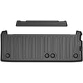 3W Cargo Liner Compatible for Toyota Sienna 7 seats 2021 2022 2023 TPE All Weather Custom Fit Trunk Mat for 2021 2022 Toyota Sienna ( Not for Spare Tire Model ), Black