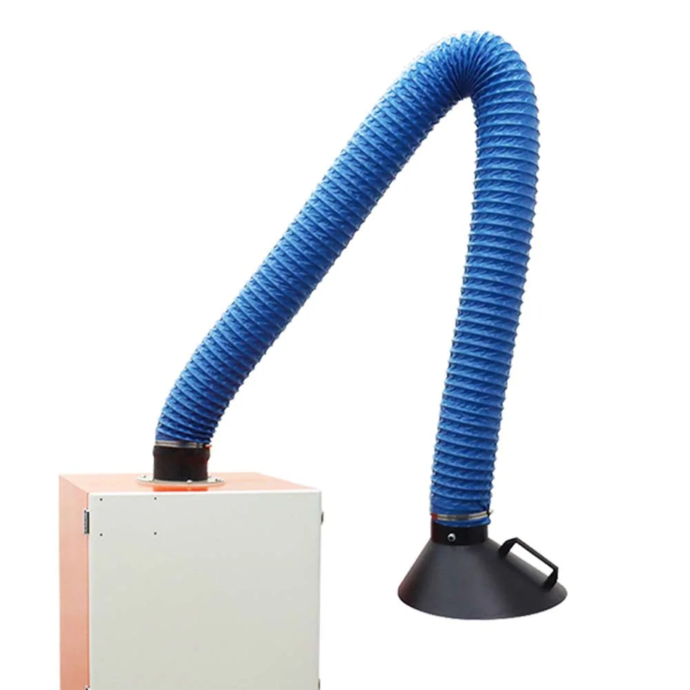 INTBUYING Mobile Welding Fume Extractor Smoke Purifier Single Arm 220V