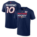 Men's Fanatics Branded Vladimir Tarasenko Navy Florida Panthers Authentic Pro Prime Name & Number T-Shirt