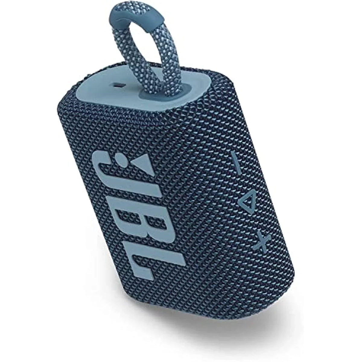 Restored JBL Go 3 Portable Waterproof & Dustproof IP67 Outdoor Wireless Bluetooth Speaker (Blue) (Refurbished)