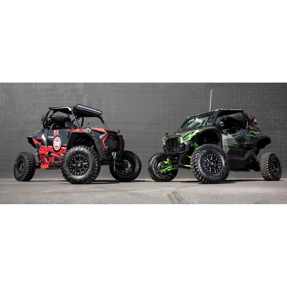 4/110 Tusk Uinta Beadlock Rim 14x7 5.0 + 2.0 Matte Black For Yamaha Viking VI EPS Ranch Edition 2022