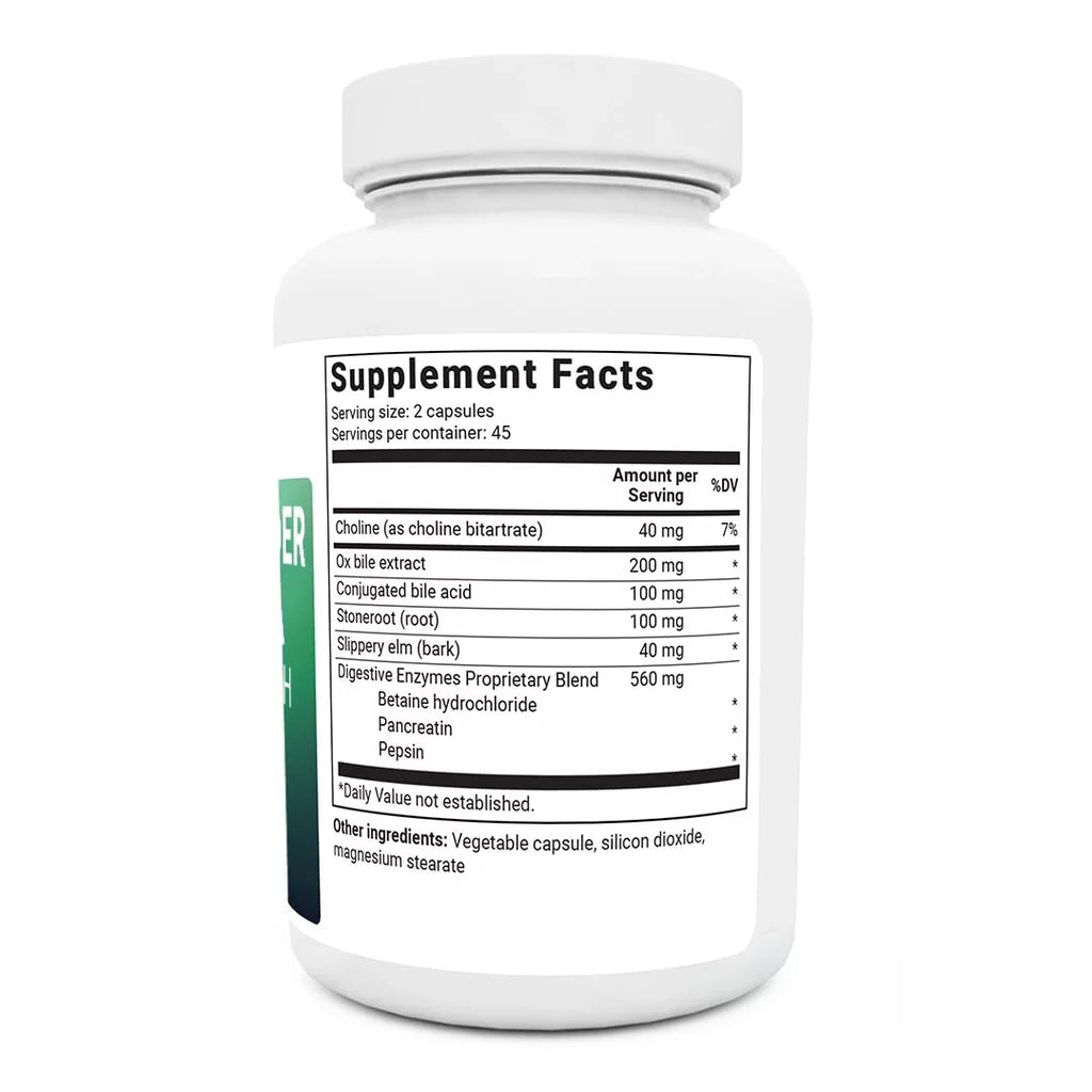 Dr. Berg Gallbladder Formula Extra Strength, 90 Capsules