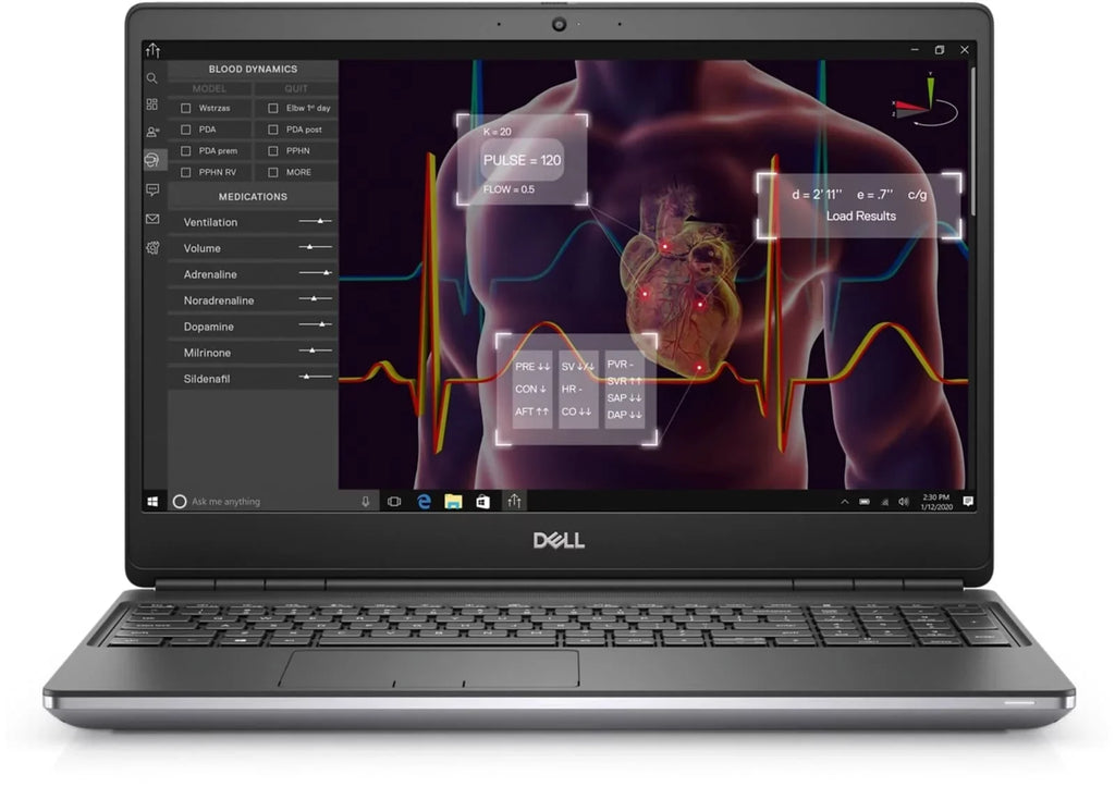Pre-Owned Precision 7750 17.3" FHD Mobile Workstation Laptop Intel Core i7-10850H 2.7GHz 32GB Ram 1TB SSD RTX 3000 Windows 10 Professional (Like New)