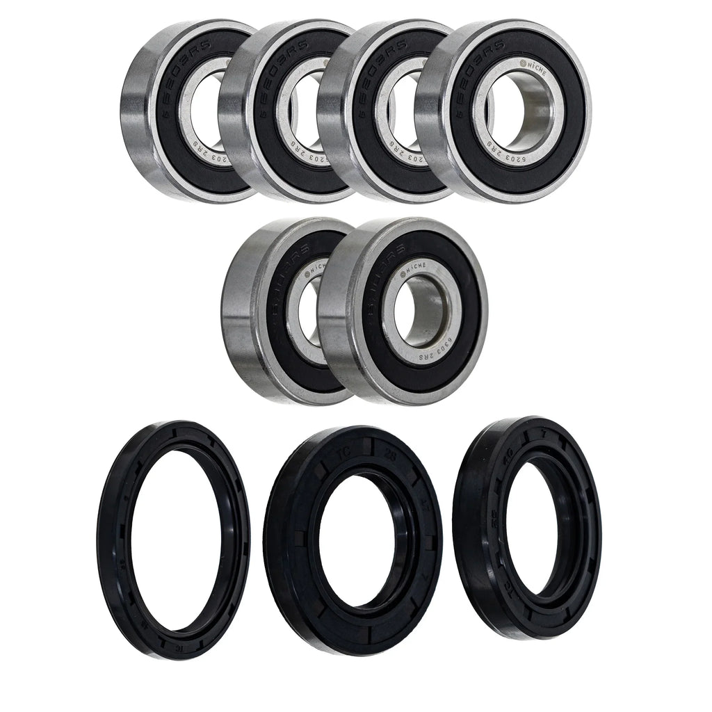 Niche Rim Bearing Seal Kit for Yamaha SR500 6203-2RS MK1008724