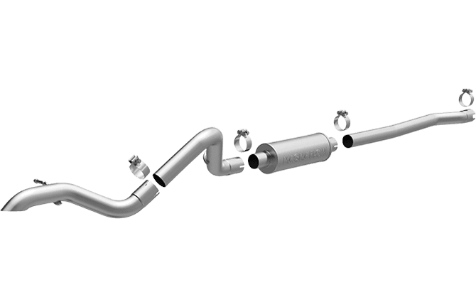 Magnaflow SYS C/B 12-14 Jeep Wrangler JK V6 3.6L 4dr Fits select: 2015-2018 JEEP WRANGLER UNLIMITED