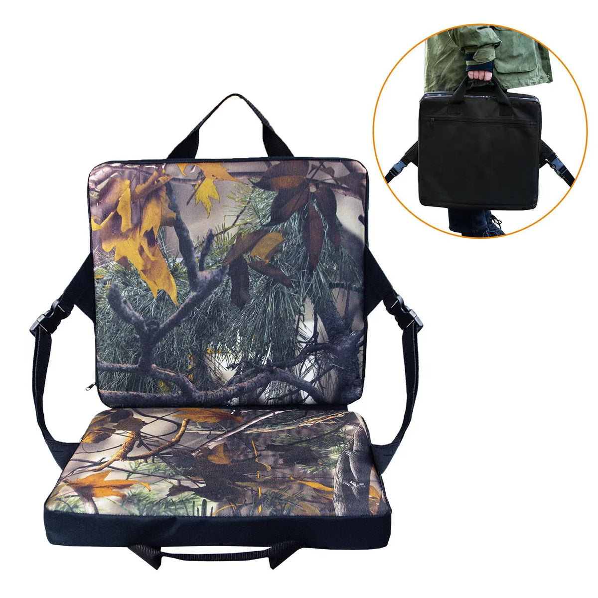 Folding Cushion Adjustable Backrest Chair Support Practical Floor Stadium Chair for Concerts Picnic Outdoor Camping Accessories
