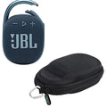 JBL Clip 4 Waterproof Portable Bluetooth Speaker Bundle with Megen Protective Hardshell Case