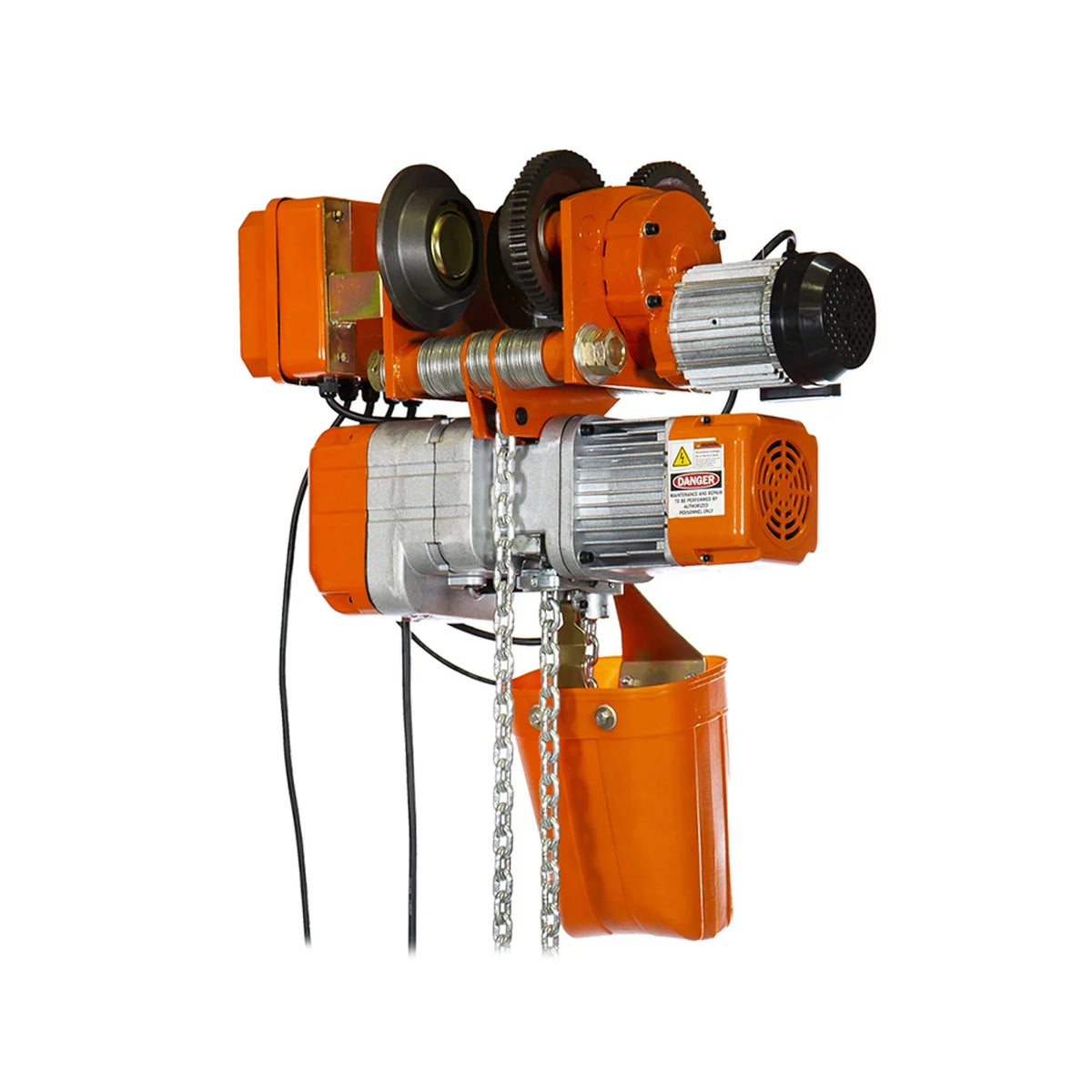 Prowinch 1 Ton Electric Chain Hoist Power Trolley 20 ft. G80 Chain M3/H2 220V