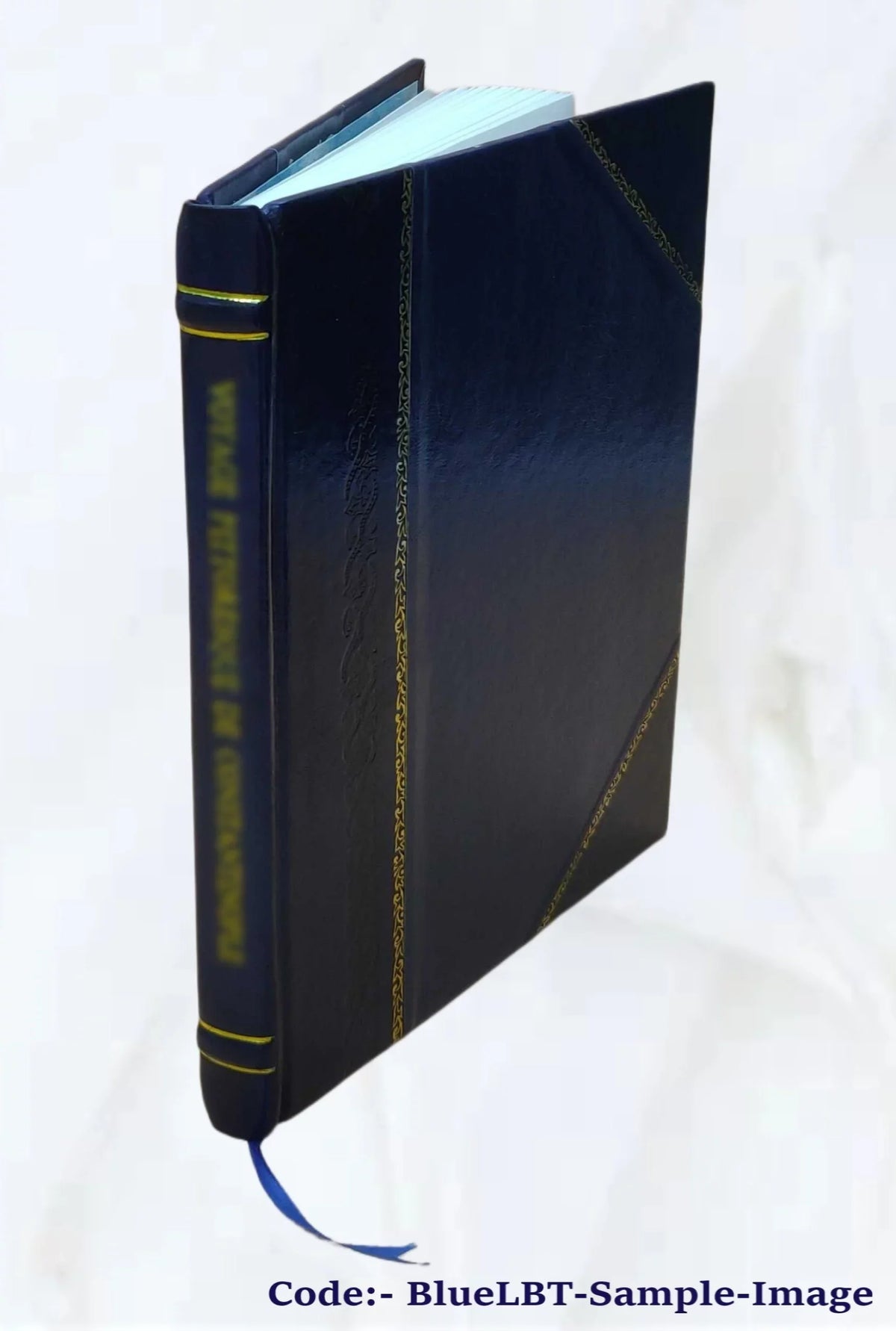 El sacristán de San Lorenzo : zarzuela en tres cuadros / por Agustín Azcona. 1847 [Leather Bound]