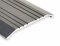 National Guard Saddle Threshold,Fluted Top,4 ft.,Alum 425-4