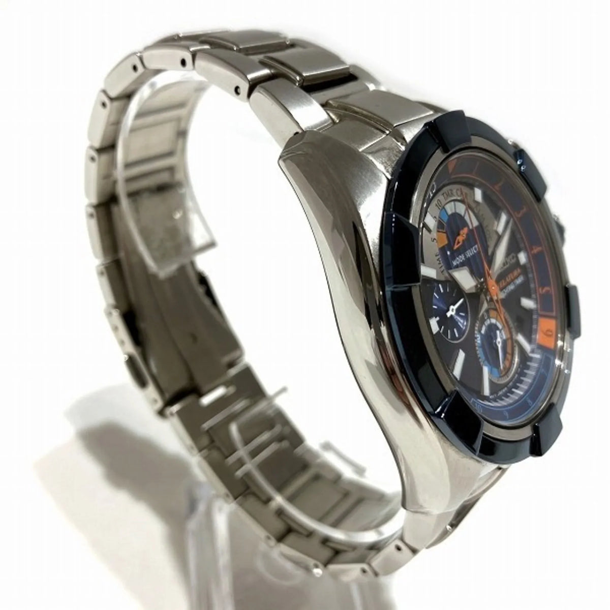 Pre-Owned Seiko Velatura Yachting Timer 7T84-0AE0 Quartz Chronograph Watch Men's (Like New)