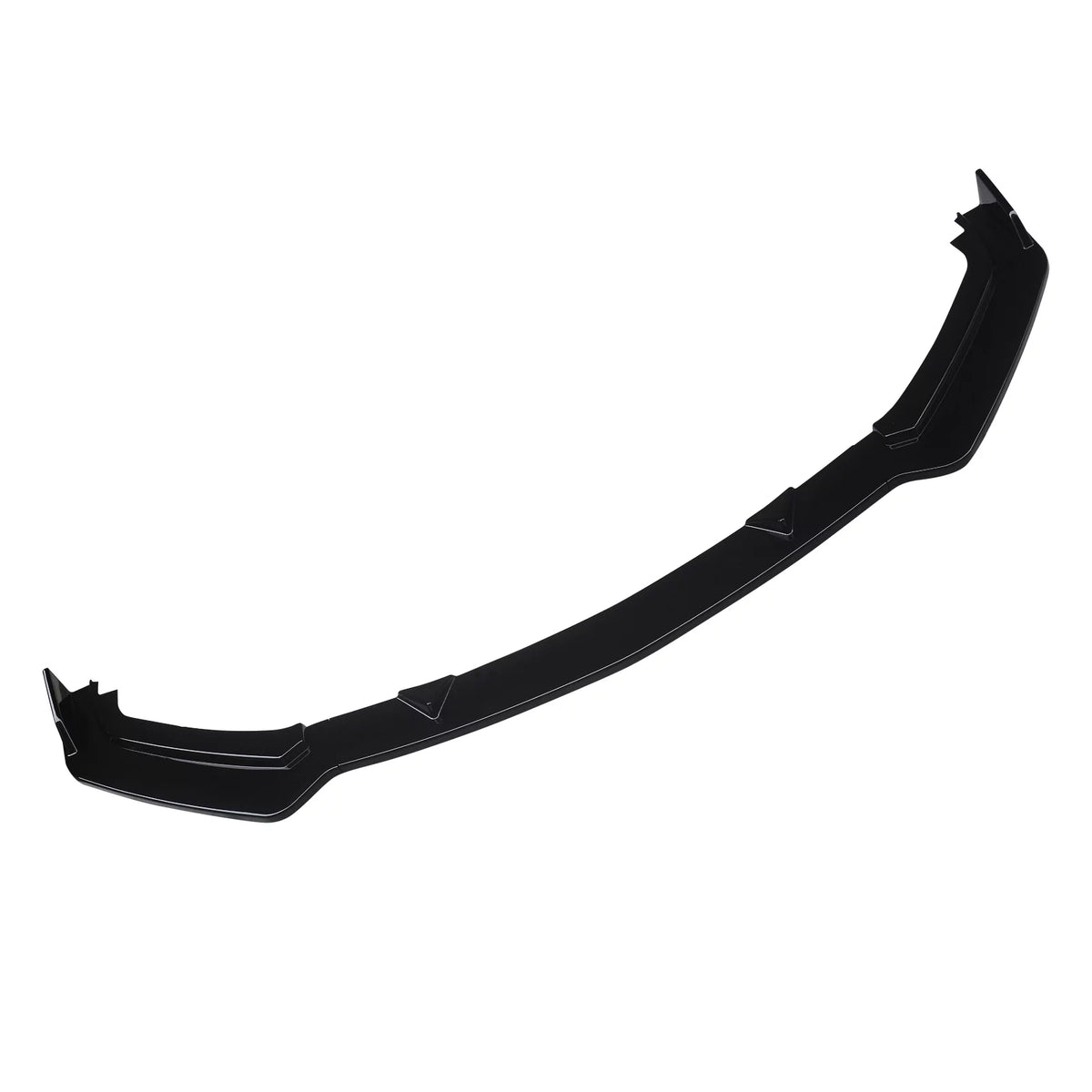 NINTE Front Bumper Lip for 2017-2023 Infiniti Q60 Gloss Black 3PCS