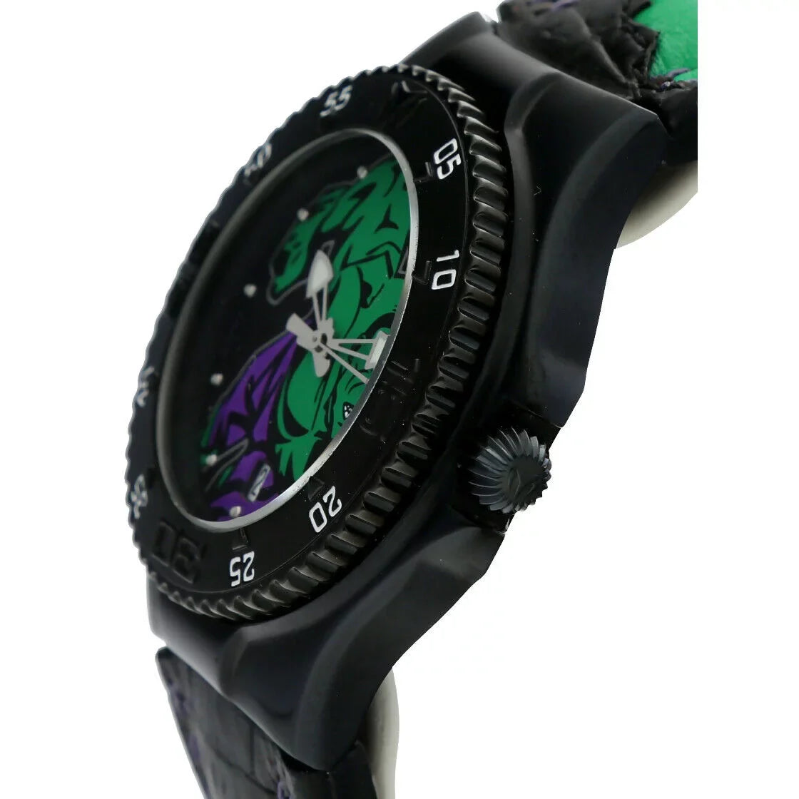 Technomarine Marvel Hulk MV3H08 PVD Plated Steel Leather Quartz Men's Watch