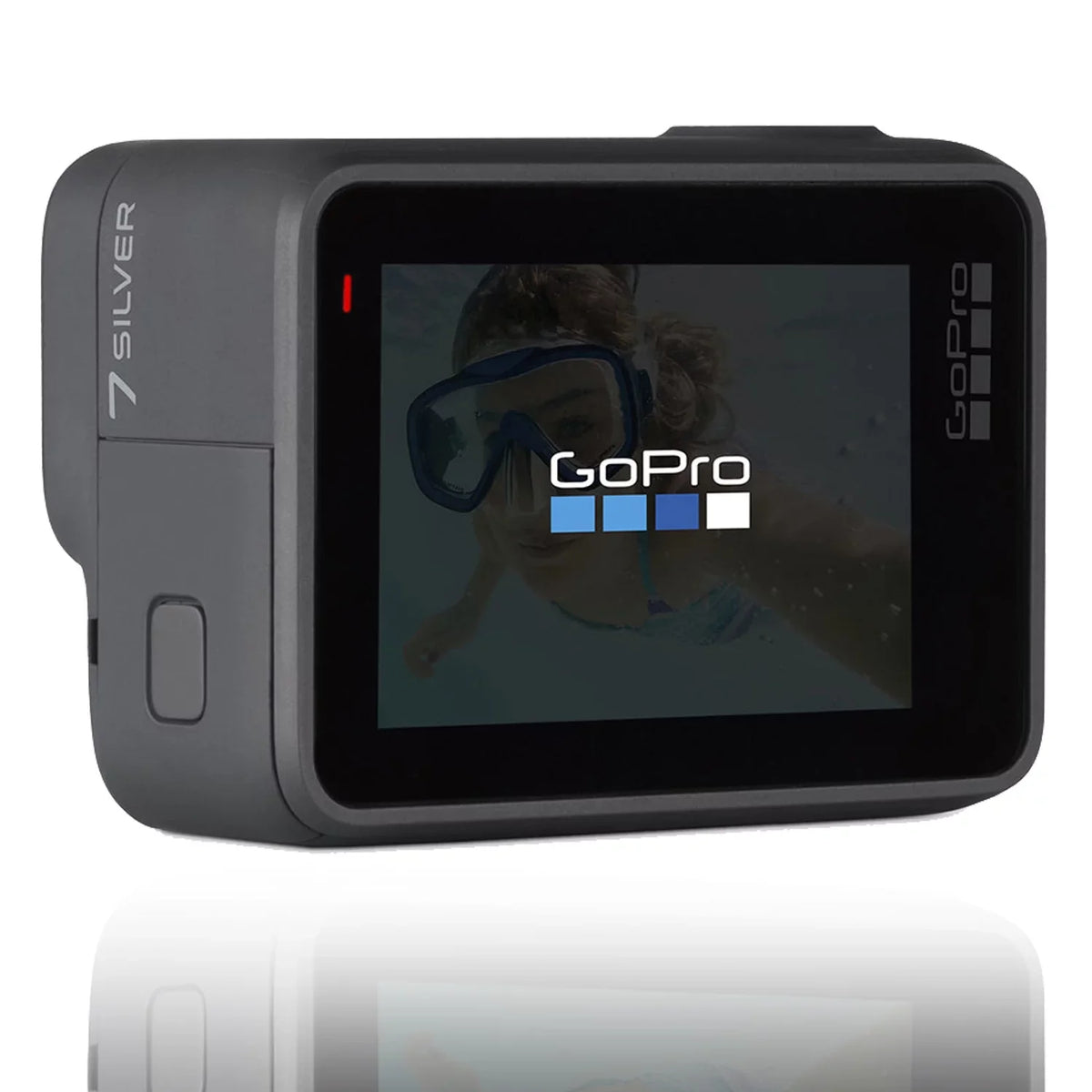 Restored GoPro HERO7 Silver Camera + Super Suit Dive Housing Case ECommerce Packaging Waterproof Digital Action Camcorder With Touch Screen 4K HD Video 12MP Photos (Refurbished)