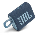 Restored JBL Go 3 Portable Waterproof & Dustproof IP67 Outdoor Wireless Bluetooth Speaker (Blue) (Refurbished)