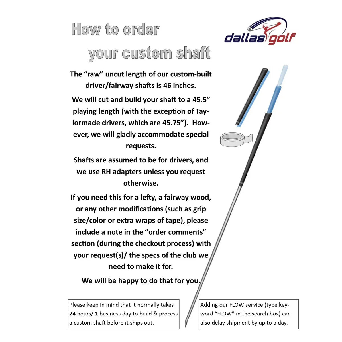 Grafalloy ProLaunch Blue 65 R-Flex Shaft + Cobra F6+ / F7+ Tip + Grip